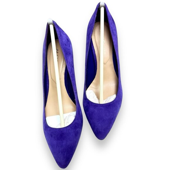 BNWOB Aldo suede pumps Size 6.5 - Picture 3 of 6